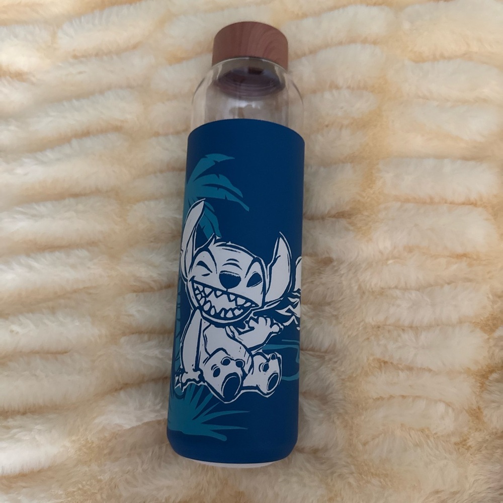 Disney Lilo & Stitch Blue Tropical Water Bottle Stitch Character Drink Bottle